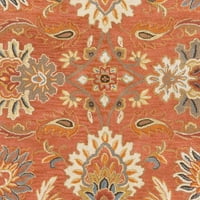 Уметнички ткајачи vislores 'рѓа традиционална килим од 5' 8 '
